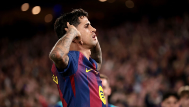 برشلونة يهزم ريال بيتيس بثلاثية في ليلة وداع ليفاندوفسكي