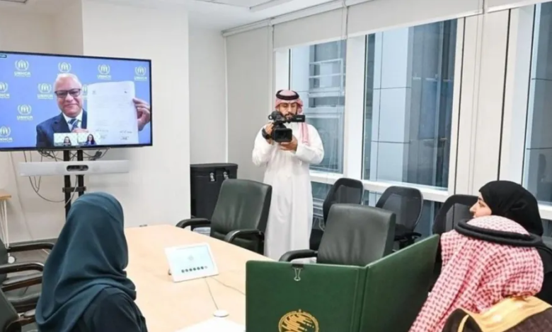 اتفاقية مركز الملك سلمان ومفوضية اللاجئين لدعم صحة اليمن