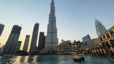 حريق أبراج الإمارات المالية بدبي والسيطرة السريعة عليه