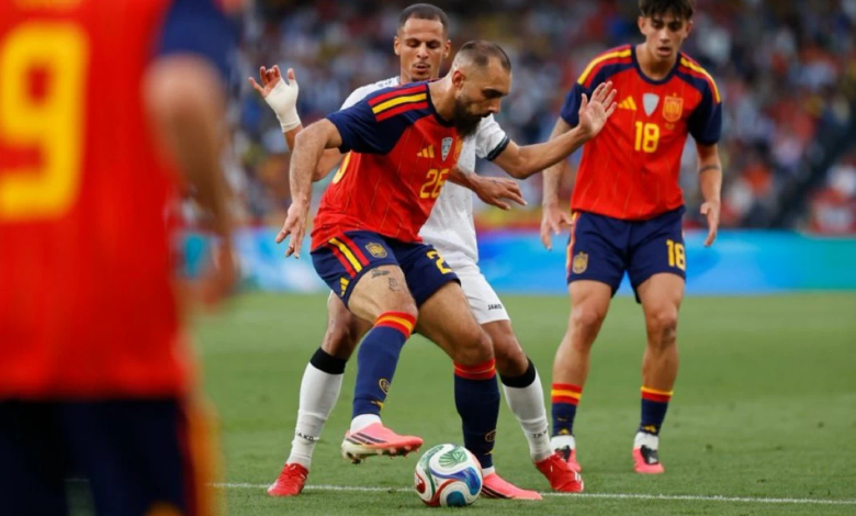 Iraq and Spain draw 1-1 in a tough friendly match