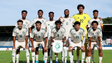 Saudi Arabia's under-21 team defeated Tunisia in the Toulon Tournament