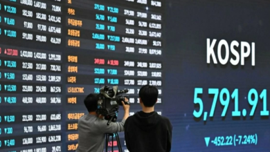 أسهم كوريا الجنوبية تهوي 9% وتدخلات عاجلة لوقف النزيف