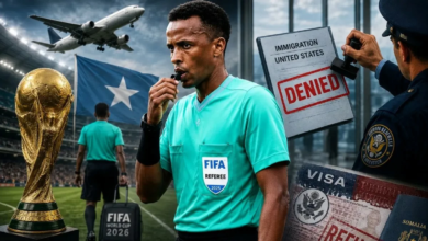 الحكم الصومالي عمر أرتان يدير السوبر الأوروبي بعد حرمانه من المونديال