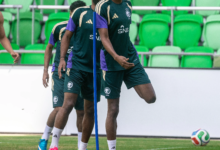 المنتخب السعودي يختتم استعداداته لمواجهة الأوروغواي بكأس العالم
