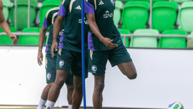 المنتخب السعودي يختتم استعداداته لمواجهة الأوروغواي بكأس العالم