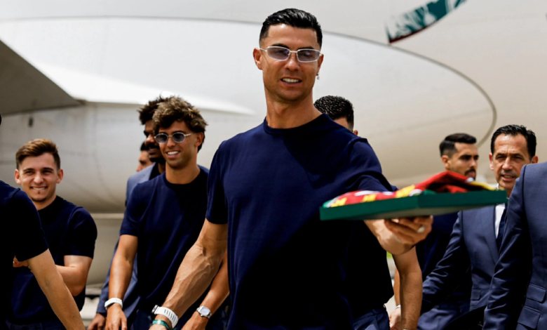 كريستيانو رونالدو يمازح رجال الأمن: فيديو طريف يجتاح الإنترنت