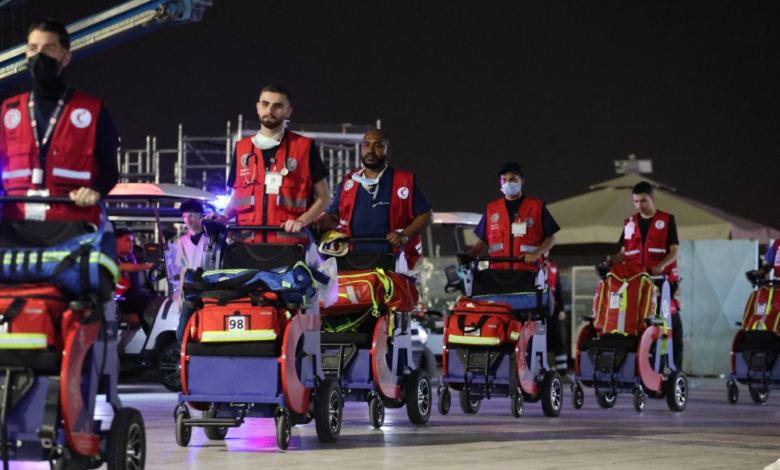 الهلال الأحمر بالمدينة: خدمات متواصلة لضيوف الرحمن بعد الحج