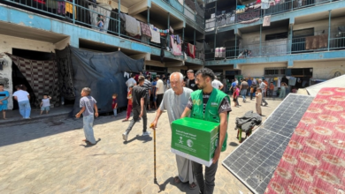 Food basket distribution in Gaza: Ongoing Saudi efforts to aid Palestinians