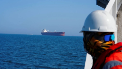 The US military imposes a blockade on Iranian ports by intercepting a ship
