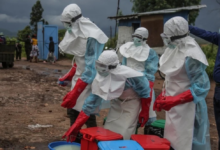 Decline in suspected Ebola cases and challenges of response in Africa