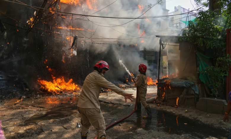 New Delhi hotel fire: 21 dead raises safety concerns