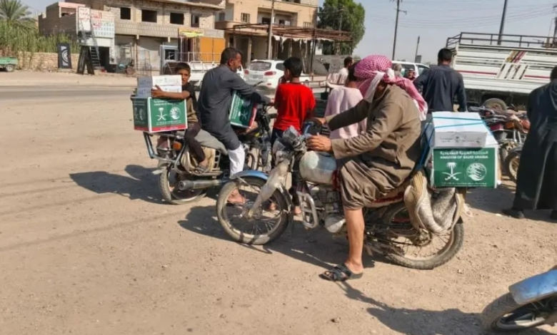 مساعدات سعودية في سوريا: إغاثة 700 أسرة متضررة بدير الزور