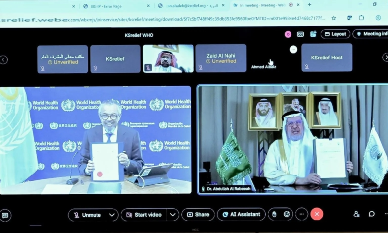 Strengthening nutrition services in Gaza: A partnership between the King Salman Center and the World Health Organization