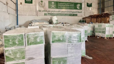 المملكة تواصل دعم غزة بقافلة إغاثية جديدة من مركز الملك سلمان