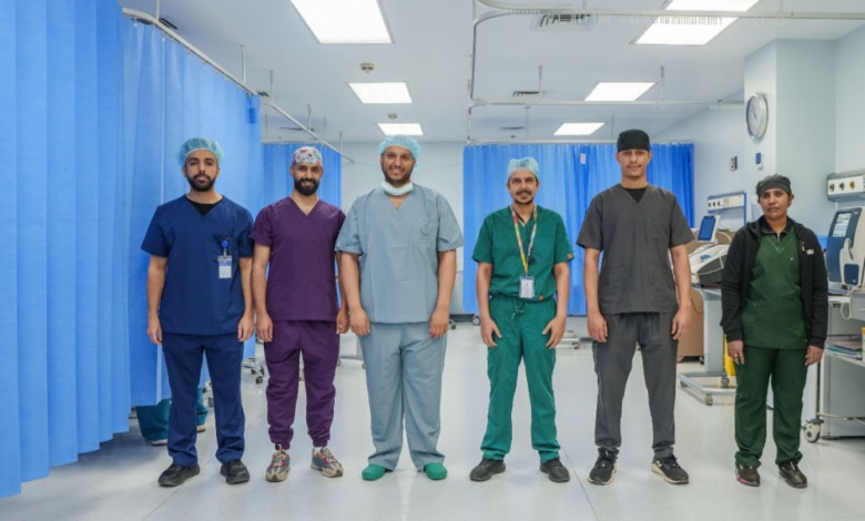 استئصال ورم في المستقيم السيني لمعمرة 102 عام بالرياض