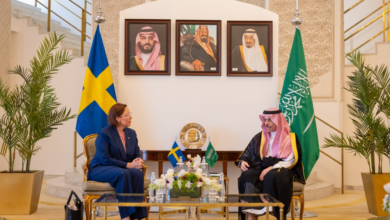 السعودية والسويد تبحثان التطورات الإقليمية والدولية