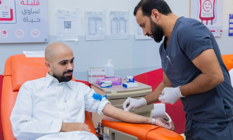 جمعية دمي تحتفي باليوم العالمي للتبرع بالدم لتعزيز العطاء