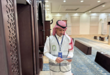 تهيئة مساجد بريدة: 99 ألف جولة تضمن جاهزية بيوت الله