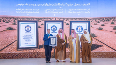 أمير الجوف يتسلم شهادة غينيس الثالثة في مكافحة التصحر