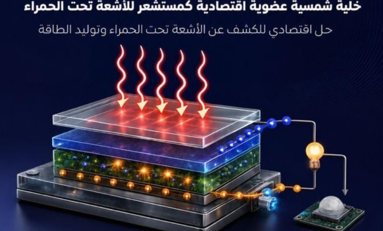 جامعة طيبة تبتكر مستشعر للأشعة تحت الحمراء بلا مصدر طاقة