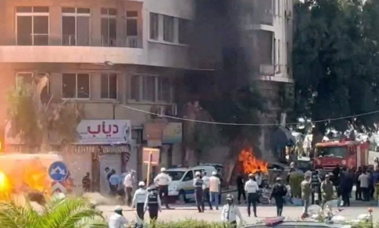ماكرون بخير بعد انفجارين قرب مقر إقامته في دمشق (تفاصيل)