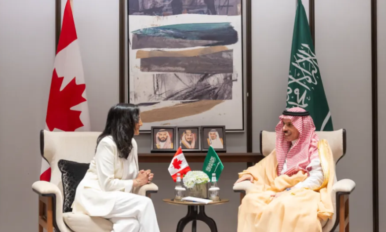 إدانة سعودية كندية للهجمات الإيرانية ودعوات لخفض التصعيد