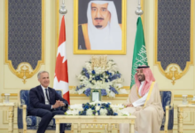 ولي العهد السعودي ورئيس وزراء كندا يبحثان التعاون الثنائي