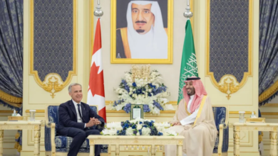 ولي العهد السعودي ورئيس وزراء كندا يبحثان التعاون الثنائي