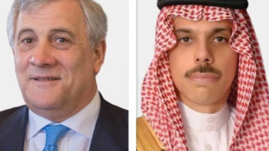 مباحثات سعودية إيطالية: تنسيق مشترك لأمن المنطقة وحل الدولتين
