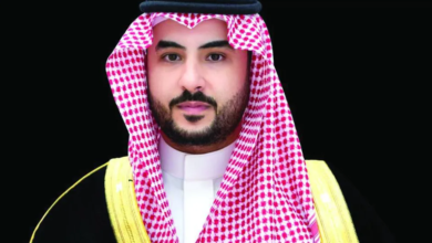 وزير الدفاع السعودي يعزي قطر في وفاة الشيخ حمد بن خليفة