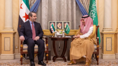 فيصل بن فرحان والشيباني يبحثان تعزيز العلاقات والمستجدات