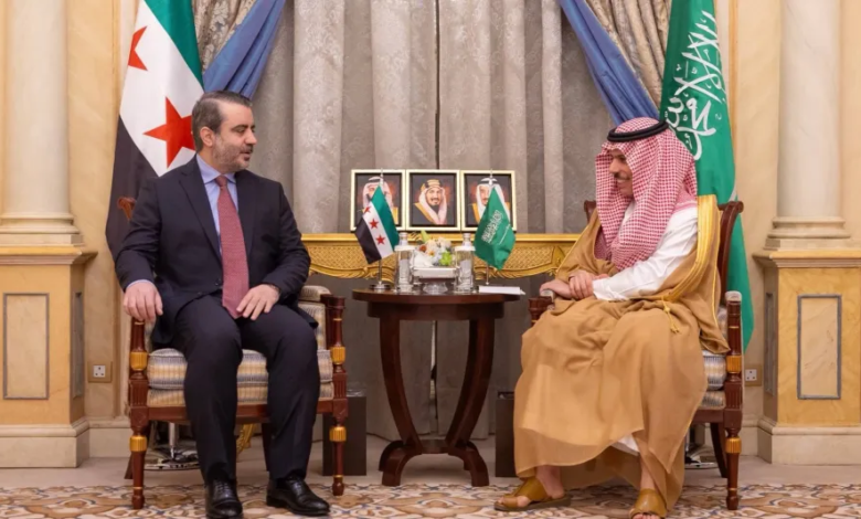 فيصل بن فرحان والشيباني يبحثان تعزيز العلاقات والمستجدات