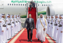 رئيس الوزراء العراقي يصل إلى الدوحة لبحث التعاون المشترك