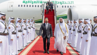 رئيس الوزراء العراقي يصل إلى الدوحة لبحث التعاون المشترك