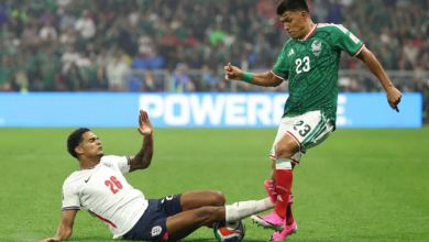 جاريل كوانساه: رابع بطاقة حمراء في تاريخ إنجلترا بكأس العالم