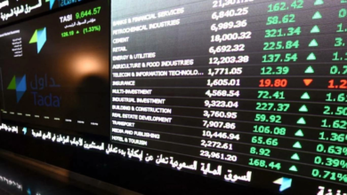 مشتريات المؤسسات الأجنبية في الأسهم السعودية تسجل 124.5 مليون