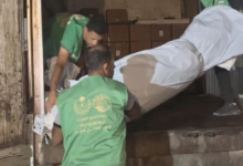 مركز الملك سلمان للإغاثة: مأوى فوري لنازحي مواصي خان يونس
