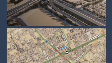 تطوير تقاطع الأمير تركي مع الدائري الشمالي بـ 3 جسور جديدة