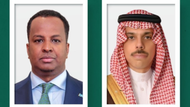 السعودية تؤكد دعمها الكامل لسيادة الصومال على كامل أراضيه