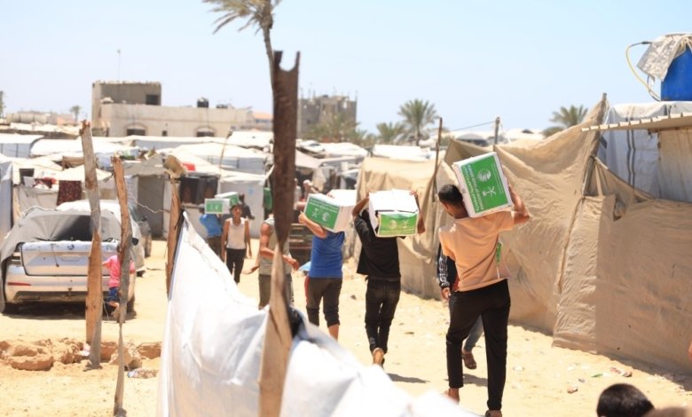 دعم الأمن الغذائي في غزة: جهود سعودية متواصلة عبر مركز الملك سلمان