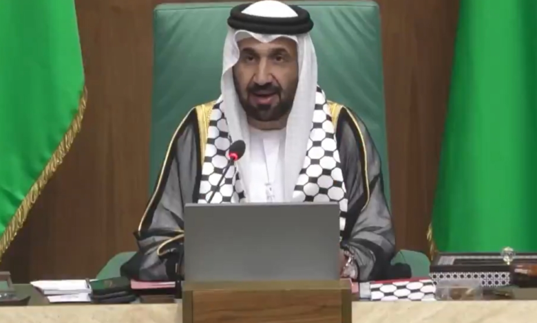 البرلمان العربي يدين استهداف الناقلتين السعودية والقطرية