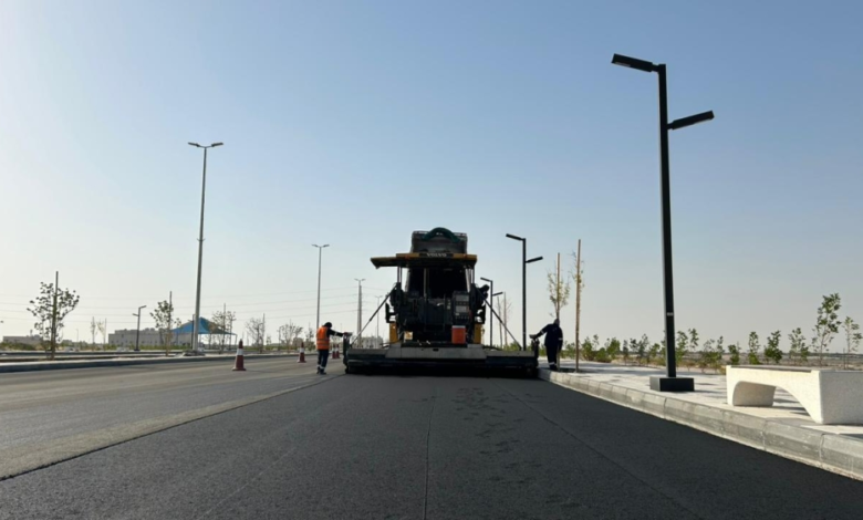 تطوير طرق بقيق: إنجاز 125 ألف متر مربع لتحسين جودة الحياة