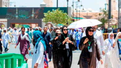 برنامج ضيوف خادم الحرمين الشريفين: 250 معتمراً بالمسجد النبوي