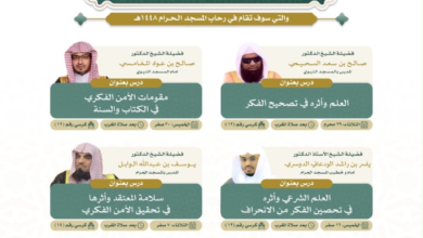 إطلاق الدورة الفكرية التأصيلية في المسجد الحرام لعام 2024