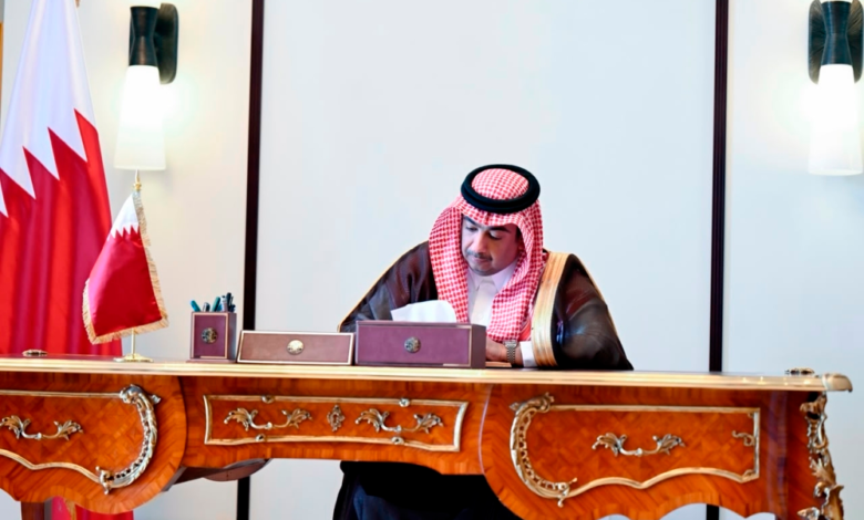 السعودية تعزي في وفاة الشيخ محمد بن حمد بن خليفة آل ثاني
