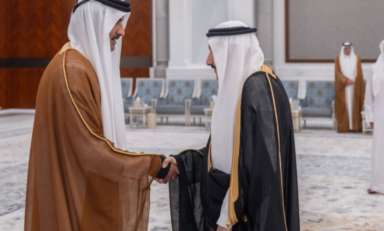 تعازي القيادة السعودية لأمير قطر في وفاة الشيخ حمد بن خليفة