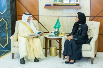 أمير الشرقية يستقبل أمين عام مجلس المنطقة الشرقية للمسؤولية الاجتماعية "ابصر"
