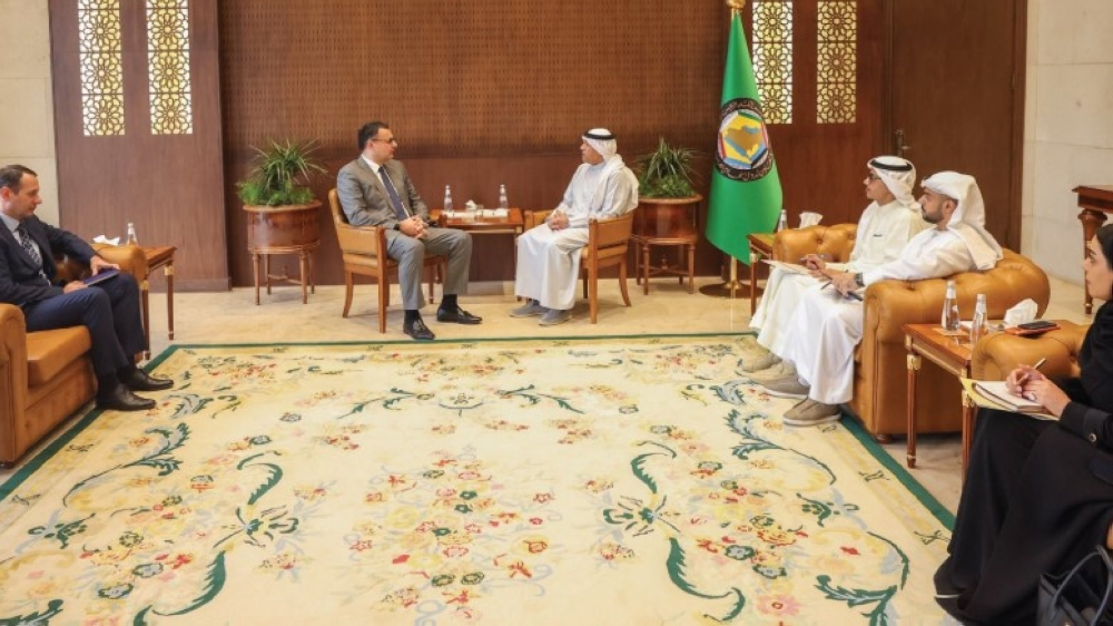 البديوي يبحث مع سفيري الهند وجورجيا تعزيز العلاقات والتعاون - مجلس التعاون
