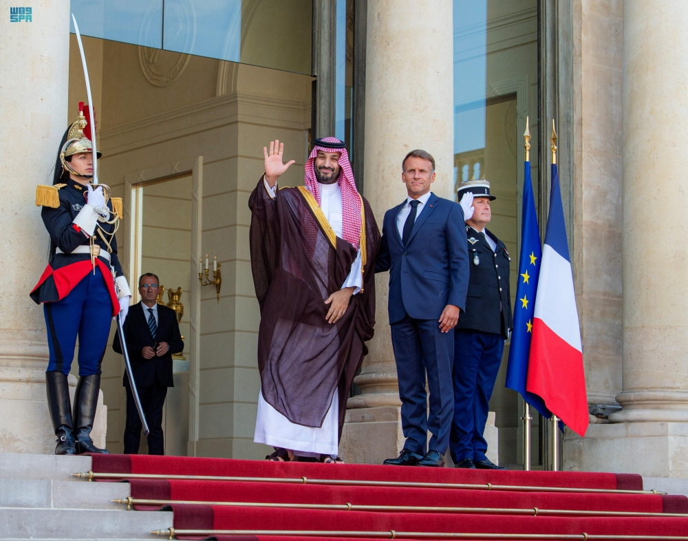 زيارة ولي العهد إلى فرنسا - واس