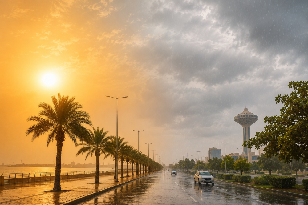 طقس الأحد.. أجواء حارة وأمطار رعدية ورياح مثيرة للأتربة والغبار